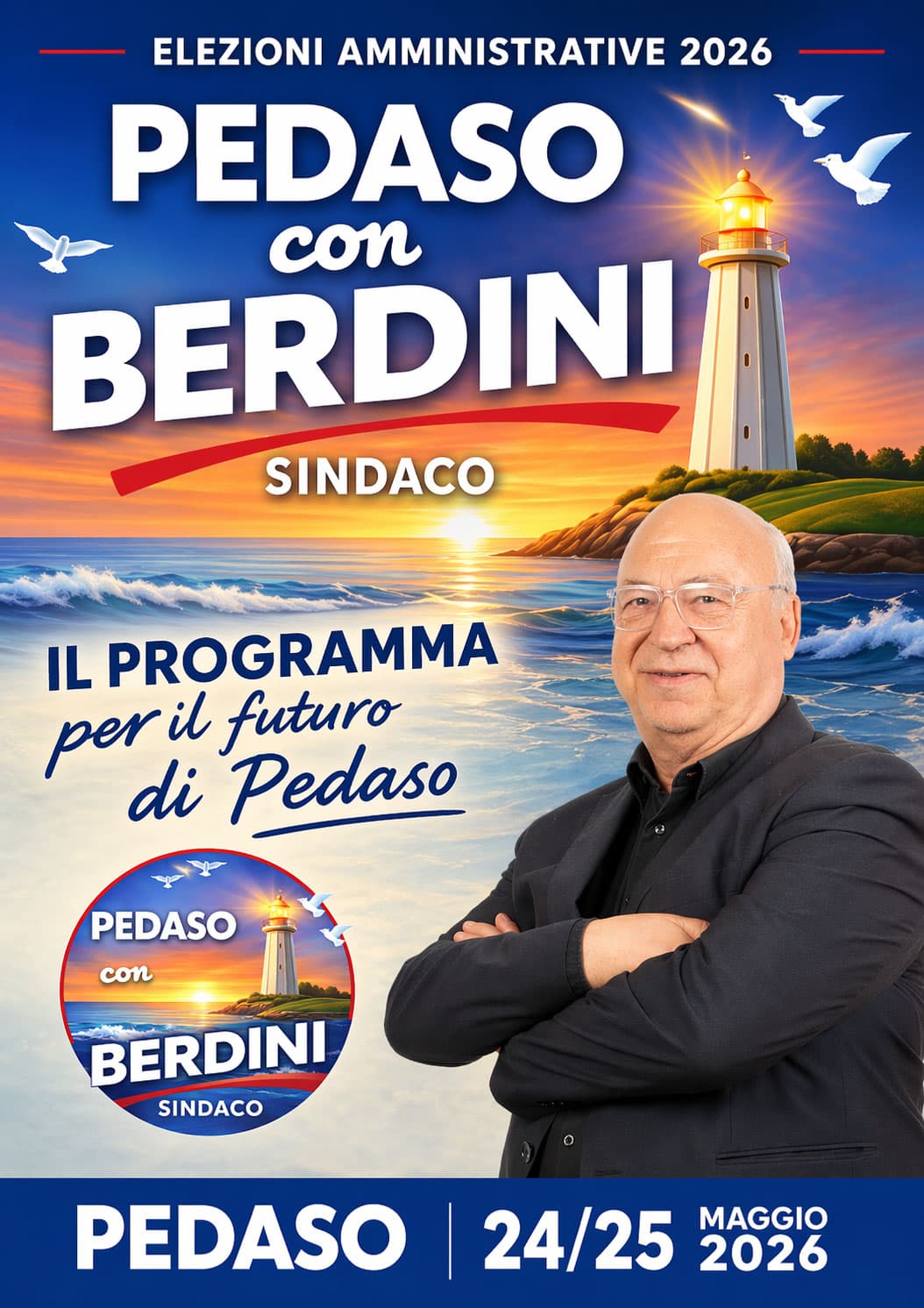 Copertina del programma elettorale Berdini Sindaco
